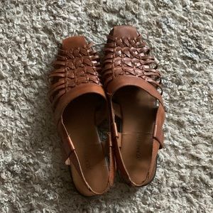 Womens Leather Huaraches Sandals size 8
